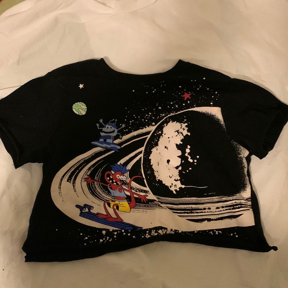 Space Monster Crop Top